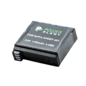 Акумулятор PowerPlant для GoPro AHDBT-401 1160mAh (DV00DV1401)