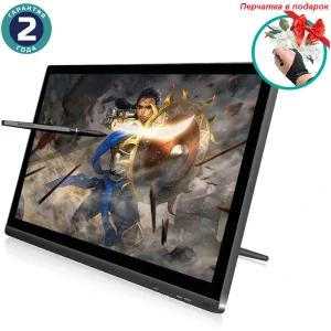 Графічний монітор Huion Kamvas GT-191 + рукавичка UA