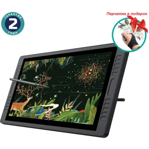 Графічний монітор Huion Kamvas GT-221Pro + рукавичка UA