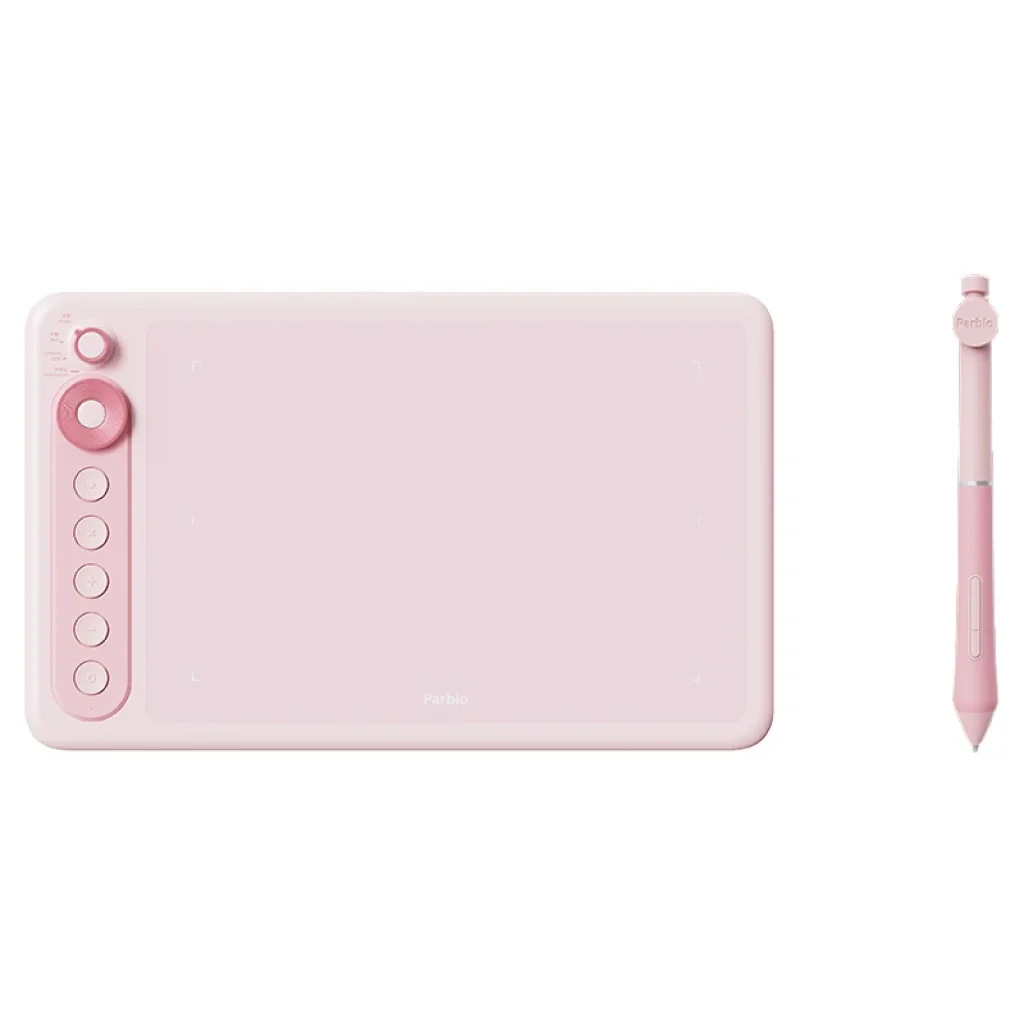 Графічний планшет Parblo Intangbo X7, pink (INTANGBOX7P) UA