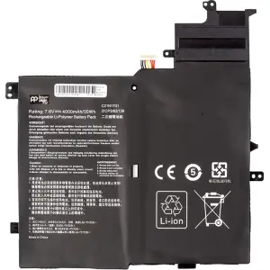 Аккумулятор PowerPlant для ноутбуков ASUS VivoBook S460UA (C21N1701) 7.6V 4000mAh (NB432080)