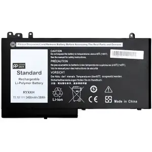 Аккумулятор PowerPlant для ноутбуков DELL Latitude 12 5000 (RYXXH) 11.1V 3400mAh (NB441105)