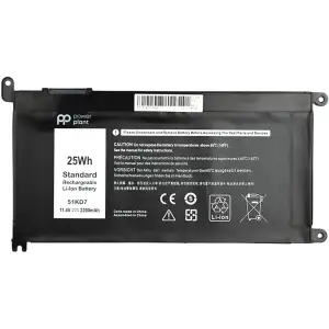 Аккумулятор PowerPlant для ноутбуков DELL Chromebook 3180 (51KD7) 11.4V 2200mAh (NB441266)