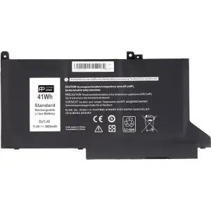 Аккумулятор PowerPlant для ноутбуков DELL Latitude 7280 (DJ1J0) 11.4V 3600mAh (NB441488)