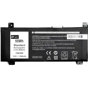 Аккумулятор PowerPlant для ноутбуков DELL Inspiron 14-7466 (PWKWM) 15.2V 3600mAh (NB441570)