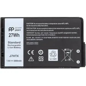 Аккумулятор PowerPlant для ноутбуков DELL Latitude 12 7202 (J7HTX) 7.4V 3600mAh (NB441945)