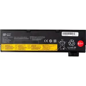 Аккумулятор PowerPlant для ноутбуков LENOVO ThinkPad T570 (SB10K97582) 10.8V 4400mAh (NB482344)