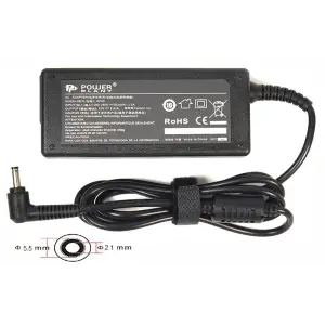 Блок живлення для ноутбуків PowerPlant ACER 220V, 19V 65W 3.42A (5.5*2.1) (AC65F5521)
