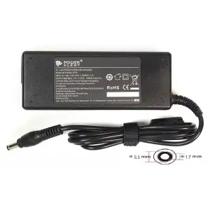 Блок живлення для ноутбуків PowerPlant ACER 220V, 19V 90W 4.74A (5.5*1.7) (AC90F5517)
