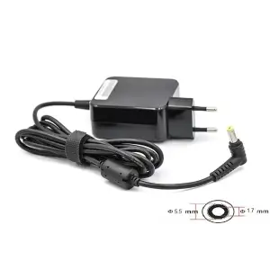 Блок живлення для ноутбуків PowerPlant ACER 220V, 19V 40W 2.15A (5.5*1.7) wall mount (WM-AC40F5517)