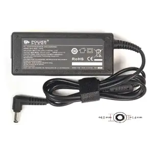 Блок живлення для ноутбуків PowerPlant ASUS 220V, 19V 65W 3.42A (4.0*1.35) (AS65F4014)