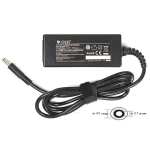 Блок живлення для ноутбуків PowerPlant DELL 220V, 19.5V 45W 2.31A (4.5*3.0) (DE45G4527)