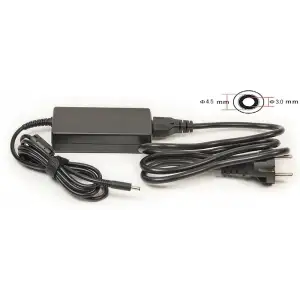 Блок живлення для ноутбуків PowerPlant DELL 220V, 19.5V 65W 3.34A (4.5*3.0) (DL65G4530)