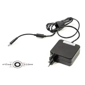 Блок живлення для ноутбуків PowerPlant DELL 220V, 19.5V 65W 3.34A (4.5*3.0) wall mount (WM-DL65G4530)