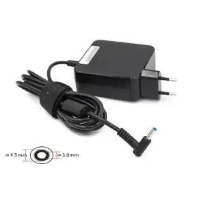 Блок живлення для ноутбуків PowerPlant HP 220V, 19.5V 65W 3.33A (4.5*3.0) wall mount (WM-HP65G4530)
