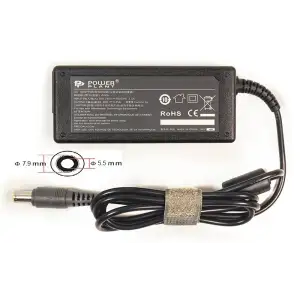 Блок живлення для ноутбуків PowerPlant IBM/LENOVO 220V, 20V 65W 3.25A (7.9*5.5) (IB65H7955)