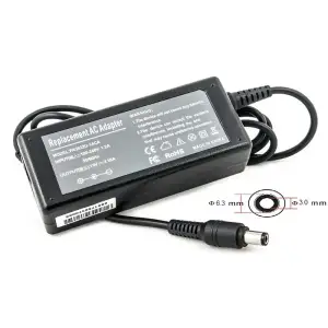 Блок живлення для ноутбуків PowerPlant TOSHIBA 220V, 19V 60W 3.16A (6.3*3.0) (TO60F6330)