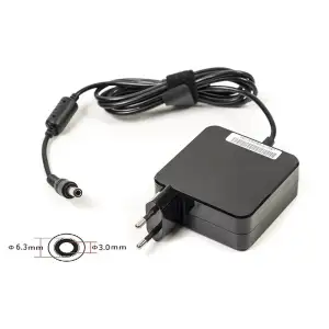 Блок живлення для ноутбуків PowerPlant TOSHIBA 220V, 19V 60W 3.16A (6.3*3.0) wall mount (WM-TO60F6330)
