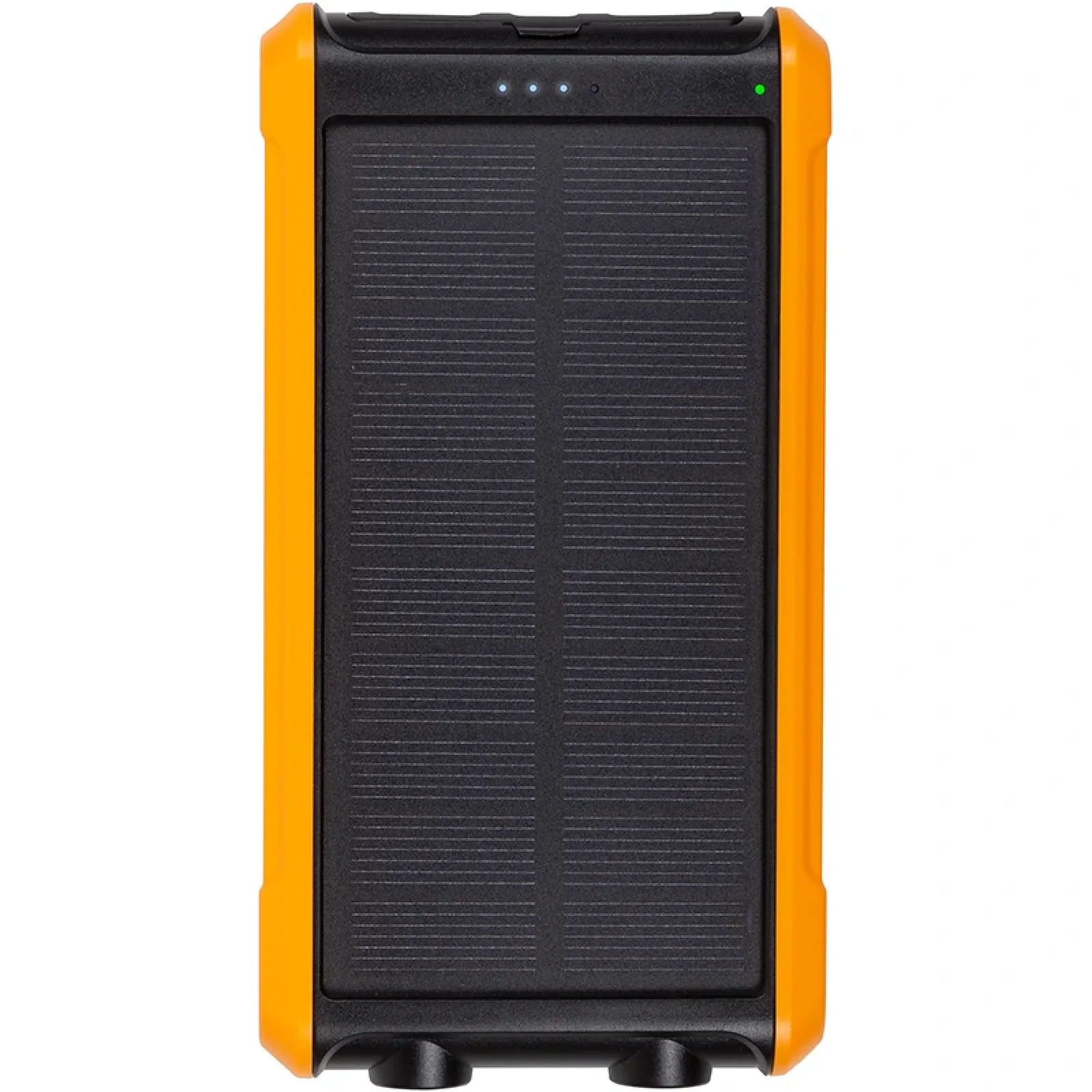 Внешний аккумулятор PowerPlant 10000mAh, 2xUSB-A, солнечная панель 5.5V-0,2A UA