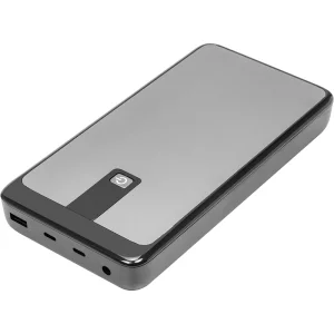 Зовнішній акумулятор PowerPlant A16005 25200mAh, PD 85W, DC5-20V 10 конекторів, USB-C, USB, QC3.0 UA