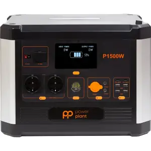 Зарядна станція PowerPlant P1500W 1536Wh, 426667mAh, 1500W UA