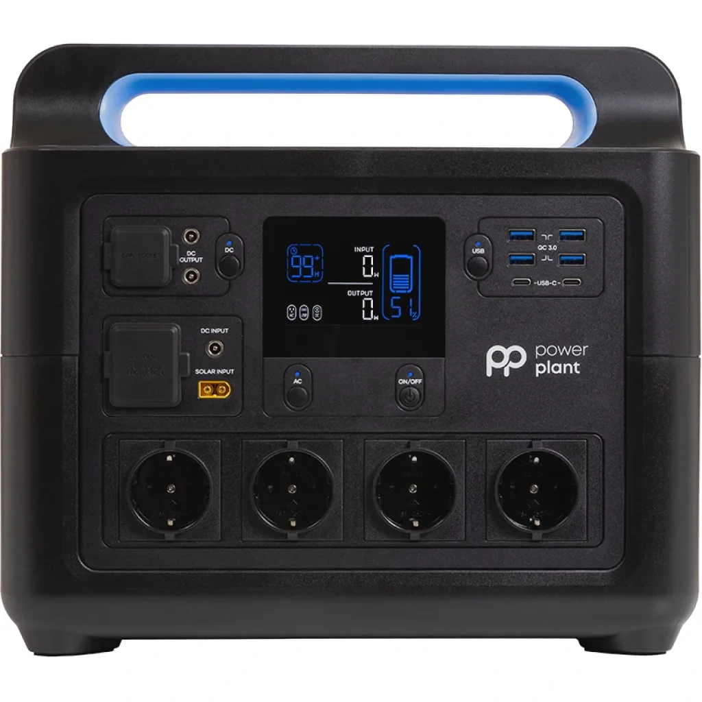 Зарядна станція PowerPlant HS1000 1228Wh, 341111mAh, 1500W UA