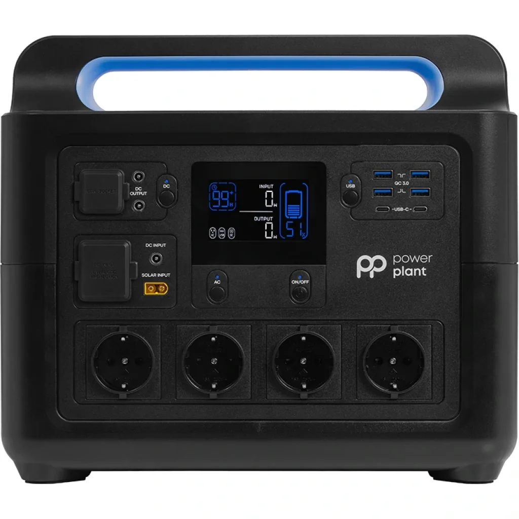Зарядна станція PowerPlant HS1800 1484.8Wh, 412444mAh,1500W UA