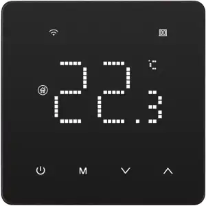 Програмований терморегулятор опалення для керування котлом TUYA Wi-Fi, 3A, 230VAC (HT260058)