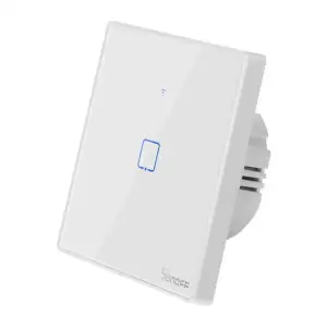 Умный сенсорный Wi-Fi переключатель Sonoff T2EU1C-TX
