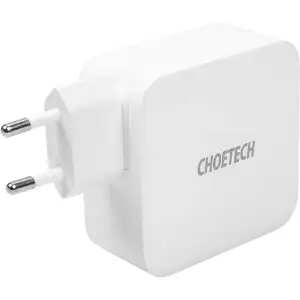 СЗУ Choetech GaN 2xUSB Type-C 100W, PD (PD6008)