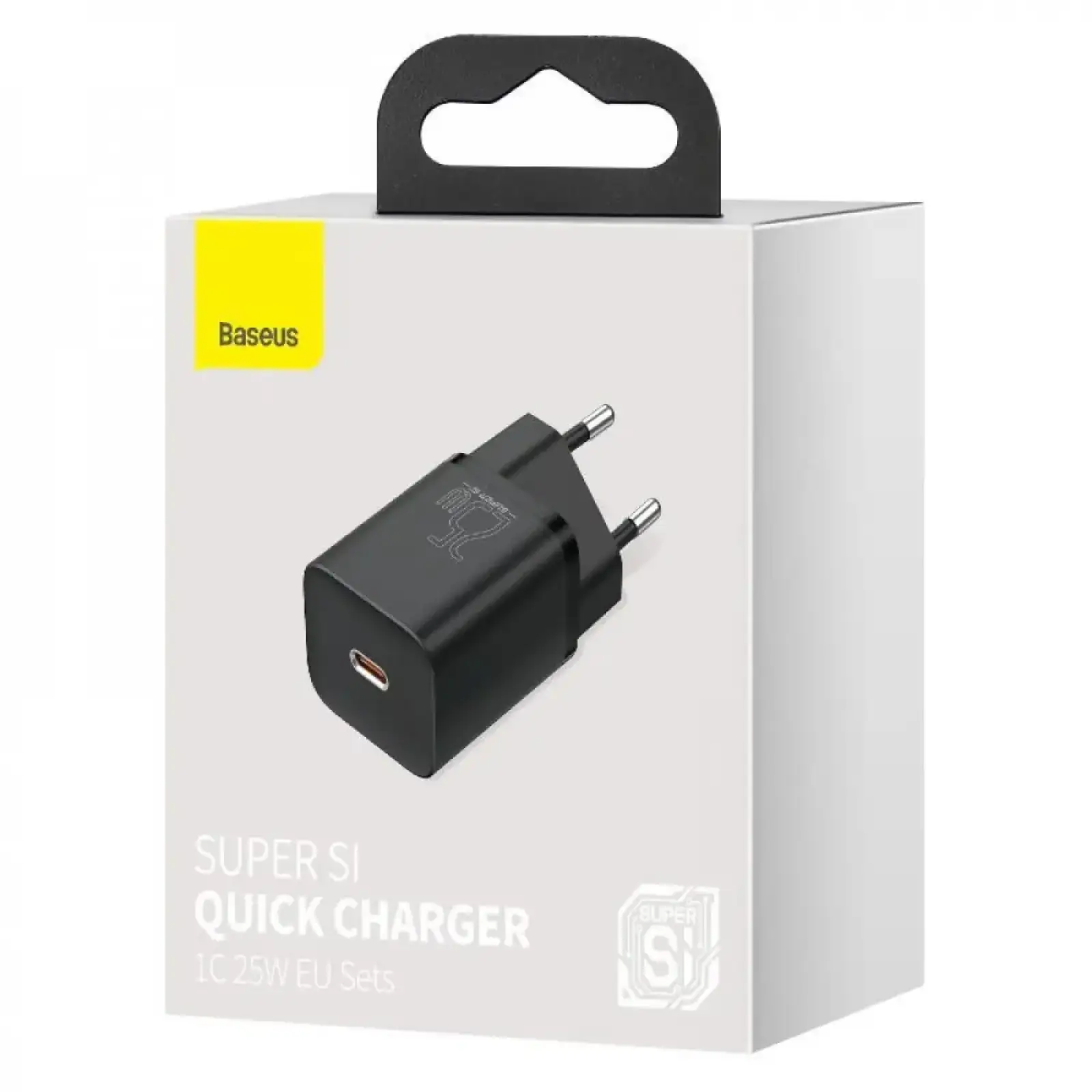 МЗП Baseus Super Silicone Quick Charge Charger 25W (Type-C) white