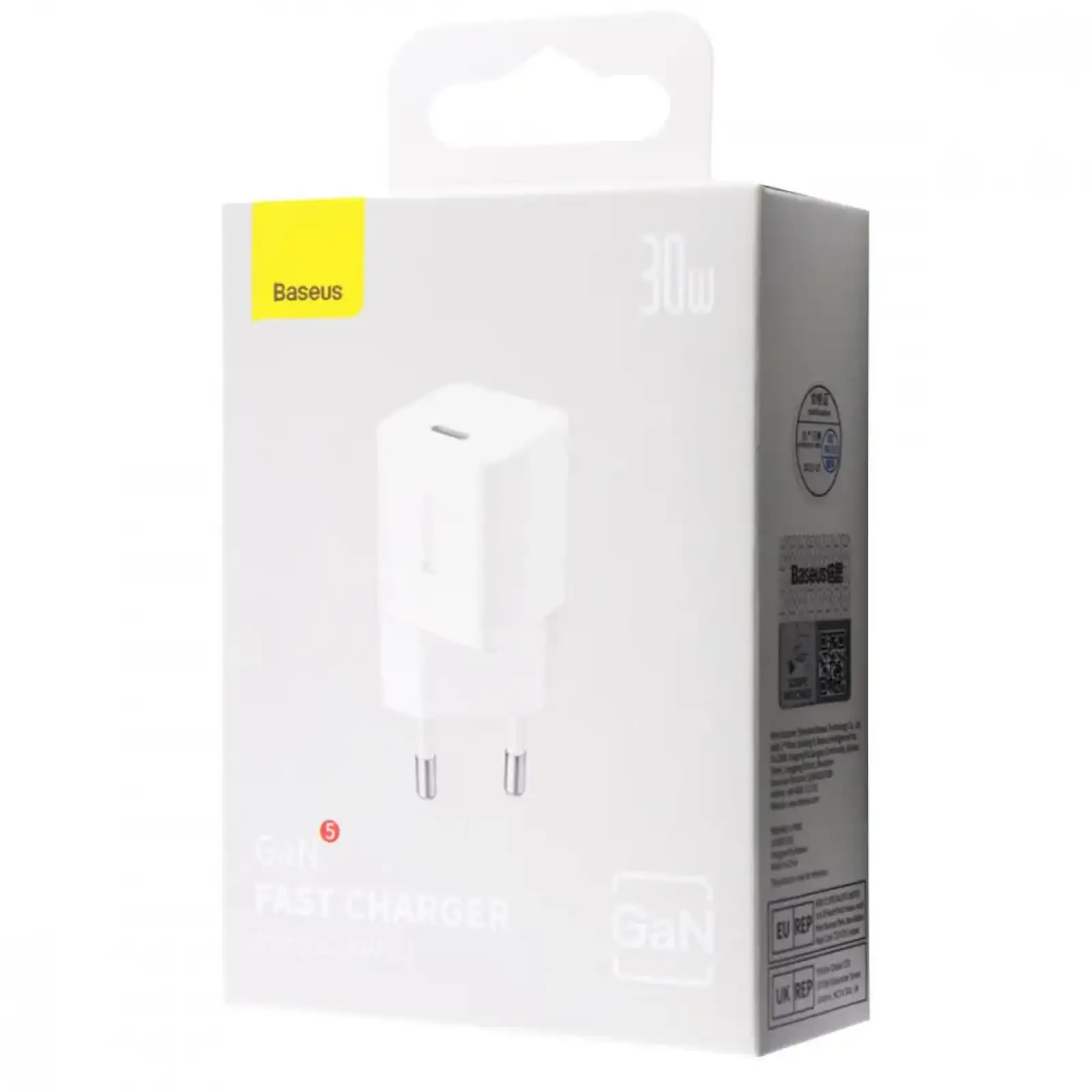 МЗП Baseus GaN5 Mini Fast Charger 20W (Type-C) black