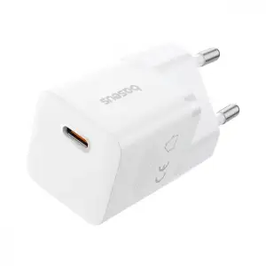 МЗП Baseus GaN5 Mini Fast Charger 25W ( Type-C ) + КабельType-C to Type-C 100W (1m) black