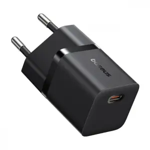 МЗП Baseus GaN5 Mini Fast Charger 25W ( Type-C ) + КабельType-C to Type-C 100W (1m) black