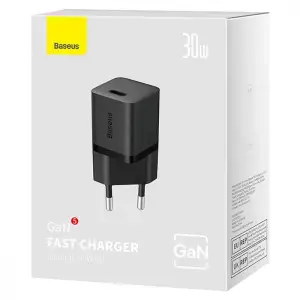 МЗП Baseus GaN5 Mini Fast Charger 30W (Type-C) blue