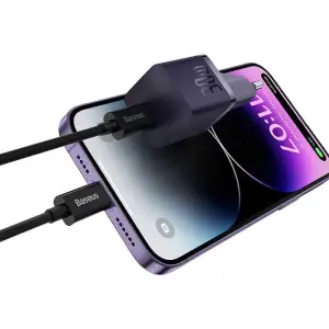 МЗП Baseus GaN5 Mini Fast Charger 30W (Type-C) blue