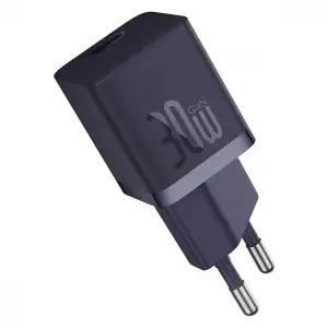 МЗП Baseus GaN5 Mini Fast Charger 30W (Type-C) blue