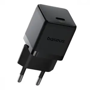СЗУ Baseus Palm Fast Charger 20W (Type-C) + Кабель Type-C to Type-C 60W (1m) white