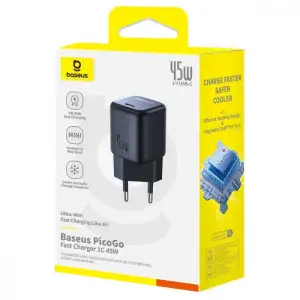 МЗП Baseus PicoGo GaN Fast Charger 45W (Type-C) white