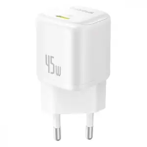 МЗП Baseus PicoGo GaN Fast Charger 45W (Type-C) white