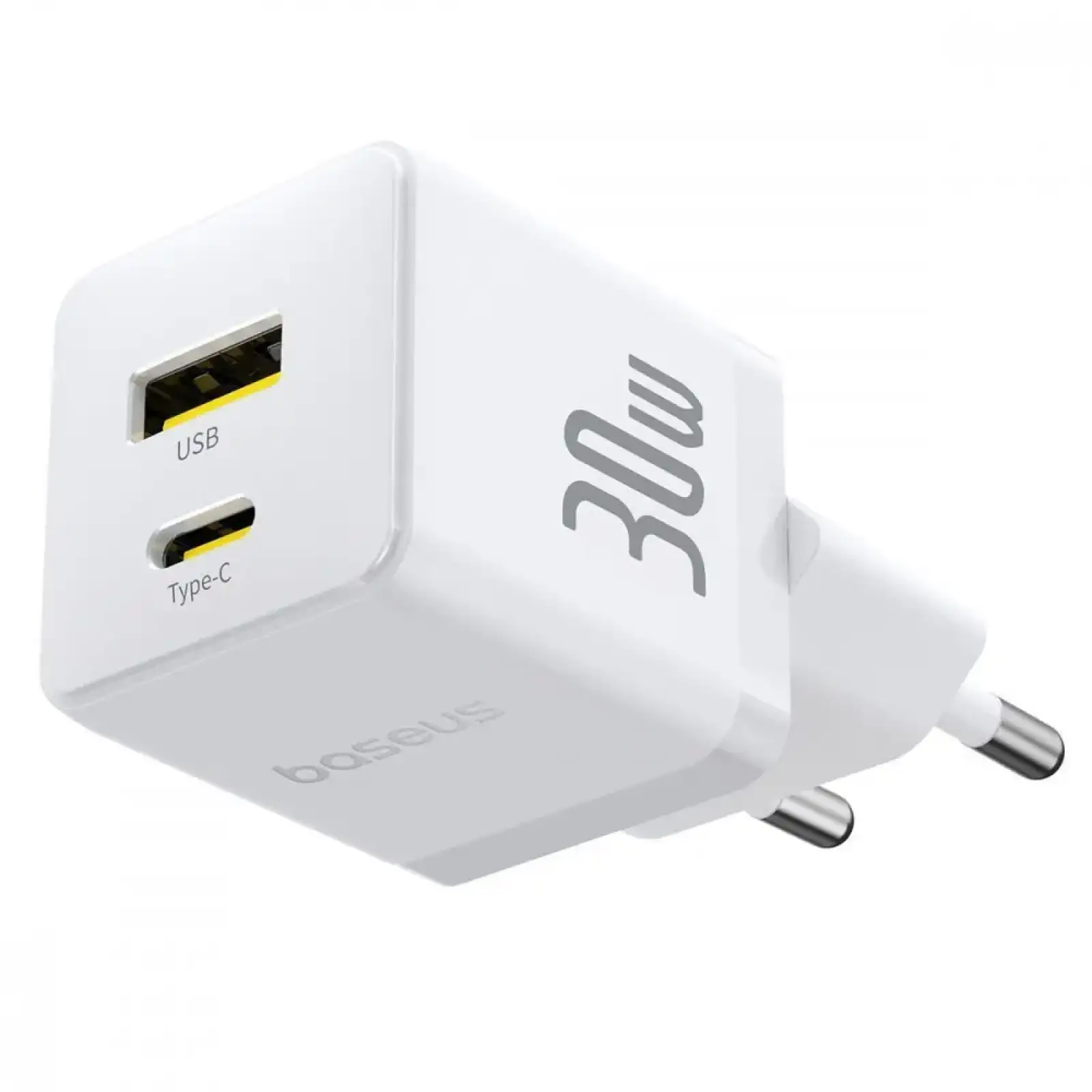 МЗП Baseus Palm Fast Charger 30W (Type-C + USB) black