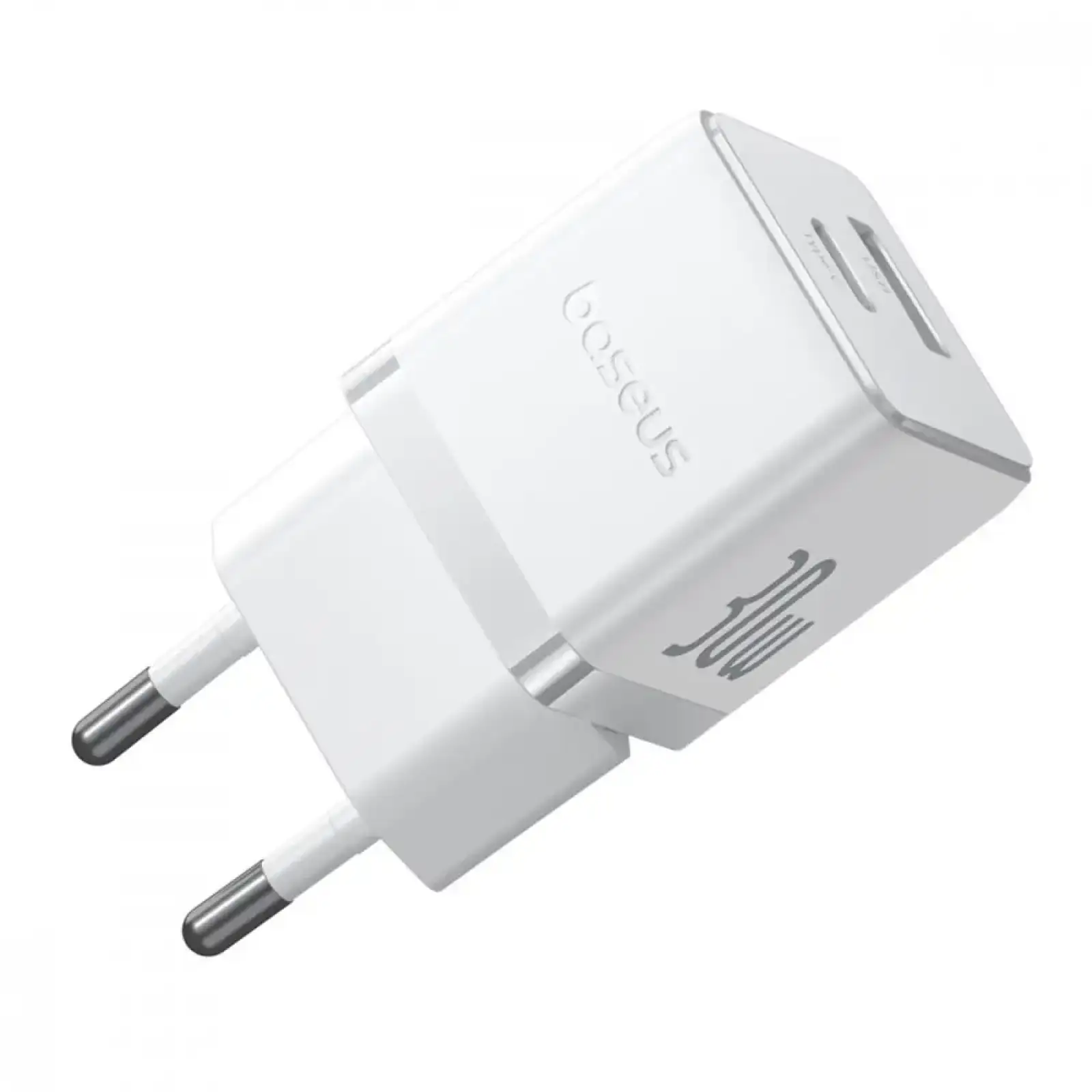 МЗП Baseus Palm Fast Charger 30W (Type-C + USB) white