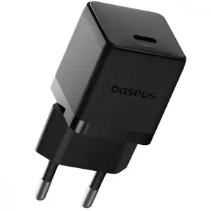МЗП Baseus Palm Fast Charger 20W (Type-C) + Кабель Type-C to Lightning 20W (1m) white