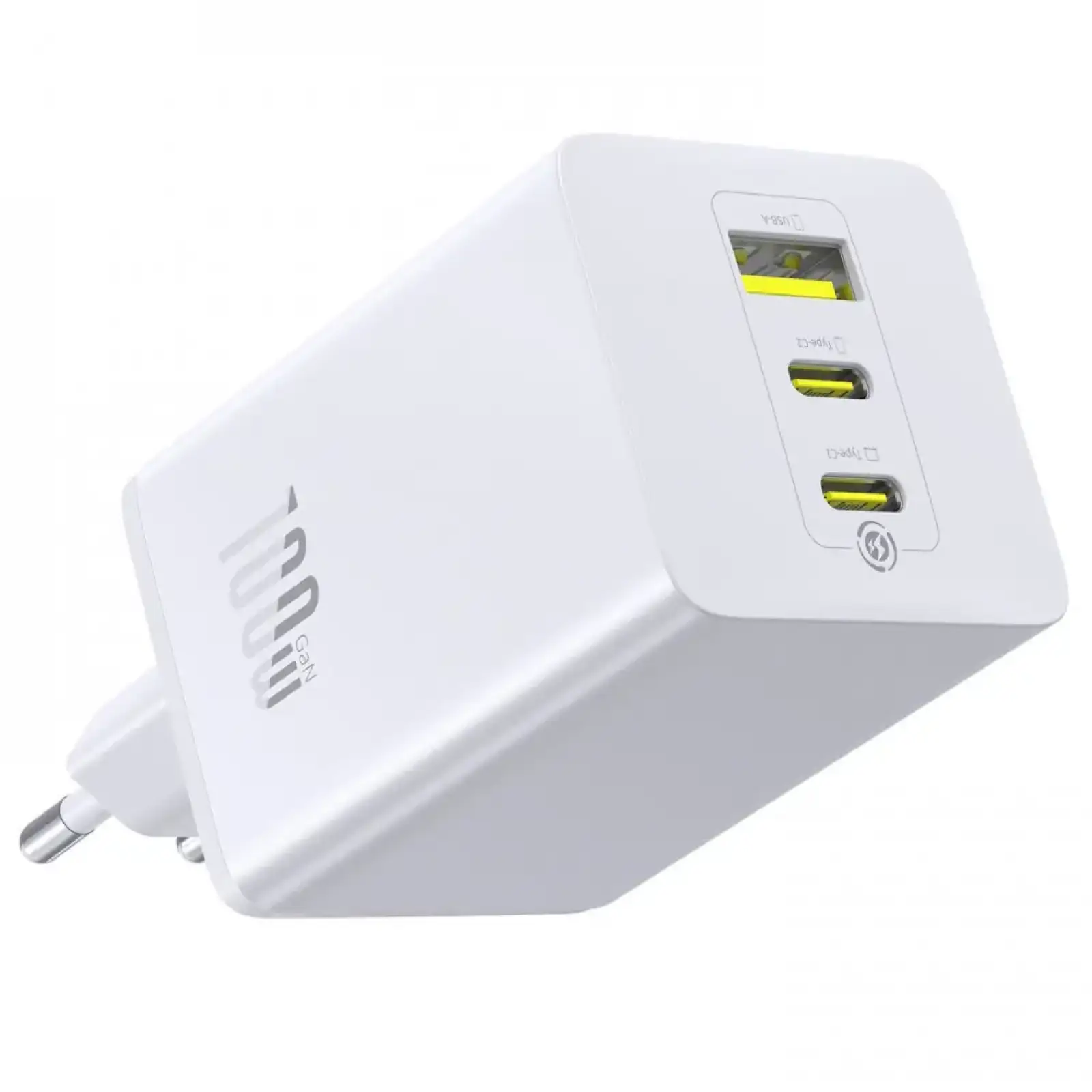 СЗУ Baseus EnerFill FE11 Fast Charger 100W ( 2Type-C+USB ) white