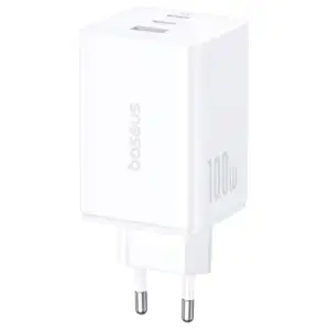 СЗУ Baseus EnerFill FE11 Fast Charger 100W ( 2Type-C+USB ) white