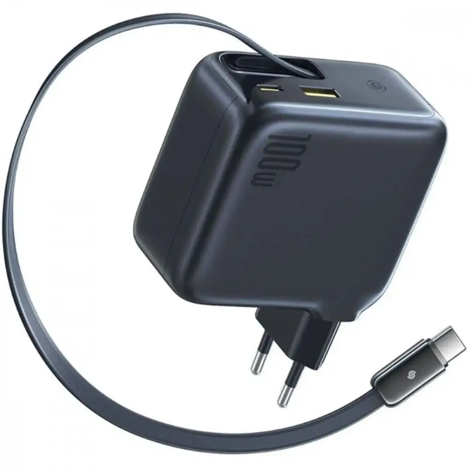 СЗУ Baseus EnerCore CJ11 Fast Charger 100W (2 Type-C + USB) black