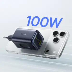 СЗУ Baseus PicoGo AE11 100W (2Type-C + USB) black