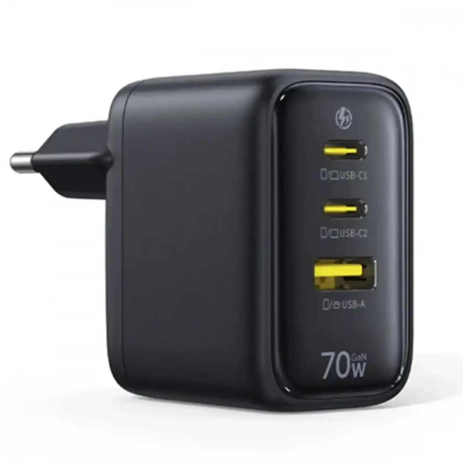 МЗП Baseus EnerFill FE22 70W (2*Type-C+USB) black