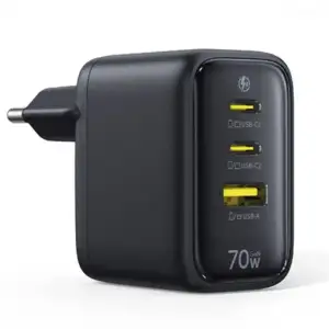МЗП Baseus EnerFill FE22 70W (2*Type-C+USB) black
