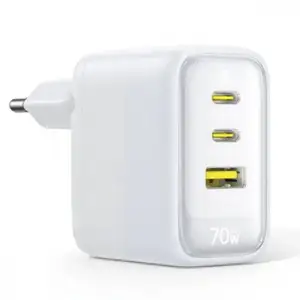 МЗП Baseus EnerFill FE22 70W (2*Type-C+USB) black
